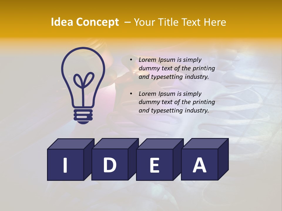 A Medical Powerpoint Presentation With A Highlighted Image PowerPoint Template