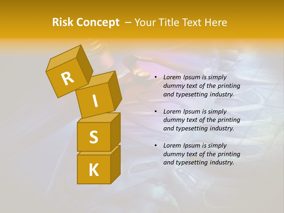 A Medical Powerpoint Presentation With A Highlighted Image PowerPoint Template