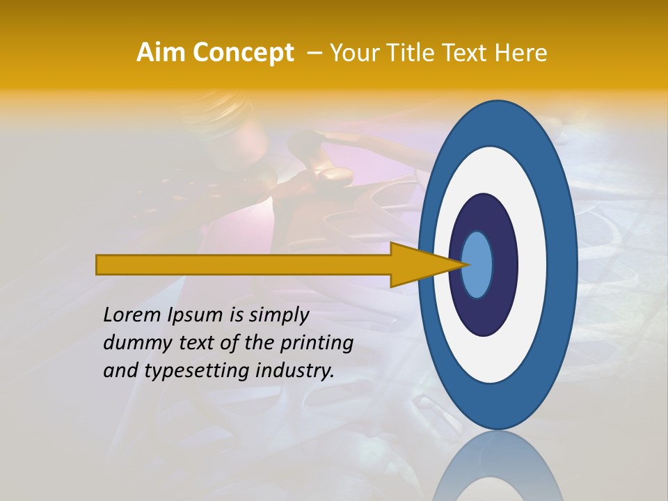 A Medical Powerpoint Presentation With A Highlighted Image PowerPoint Template