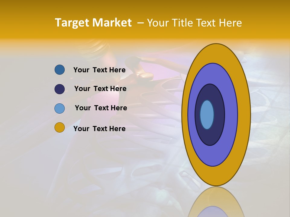 A Medical Powerpoint Presentation With A Highlighted Image PowerPoint Template