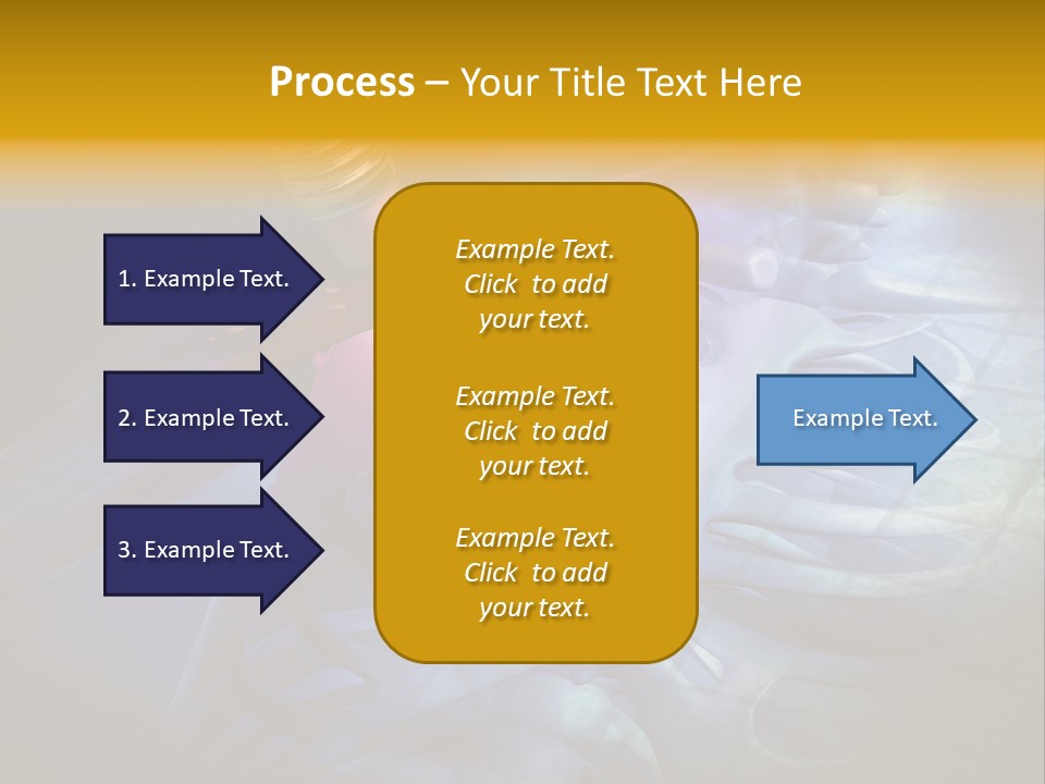 A Medical Powerpoint Presentation With A Highlighted Image PowerPoint Template