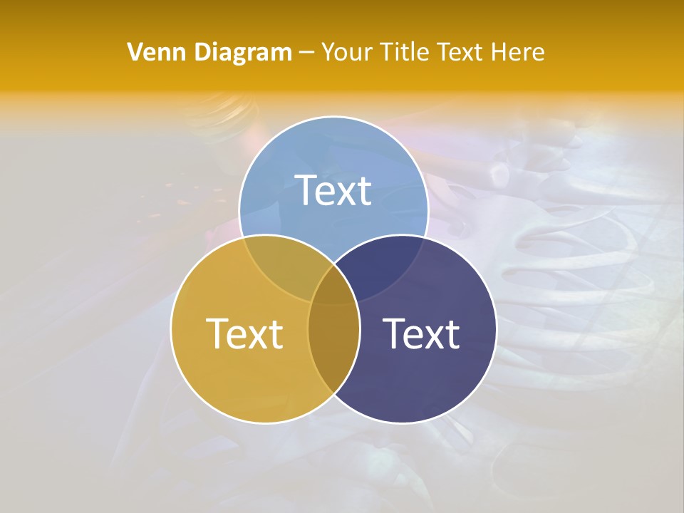 A Medical Powerpoint Presentation With A Highlighted Image PowerPoint Template