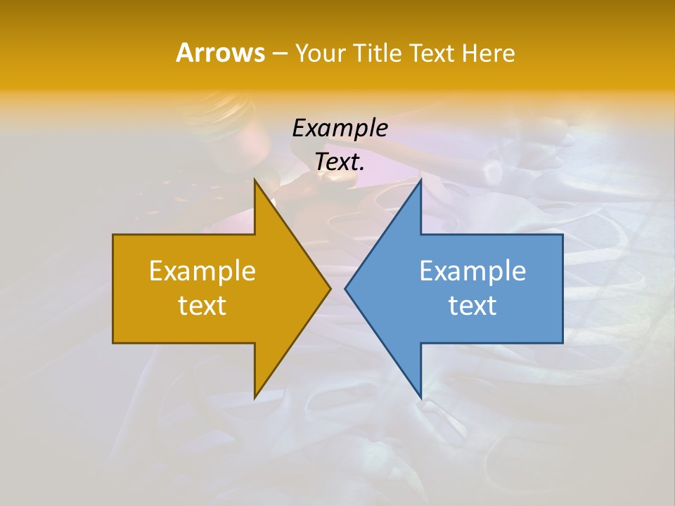 A Medical Powerpoint Presentation With A Highlighted Image PowerPoint Template