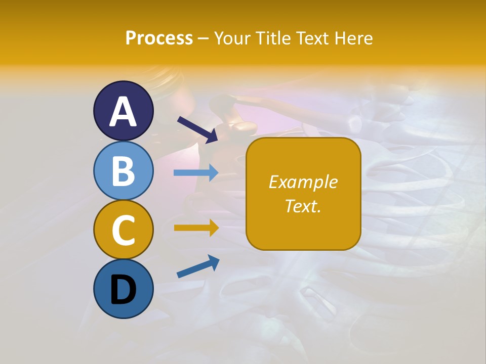 A Medical Powerpoint Presentation With A Highlighted Image PowerPoint Template