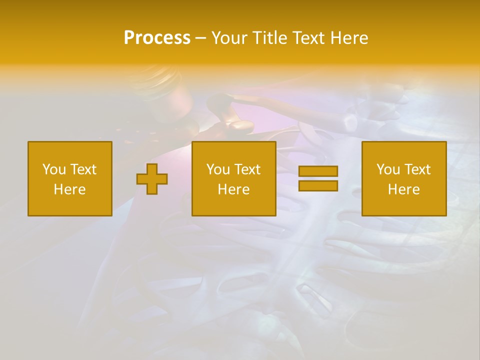 A Medical Powerpoint Presentation With A Highlighted Image PowerPoint Template