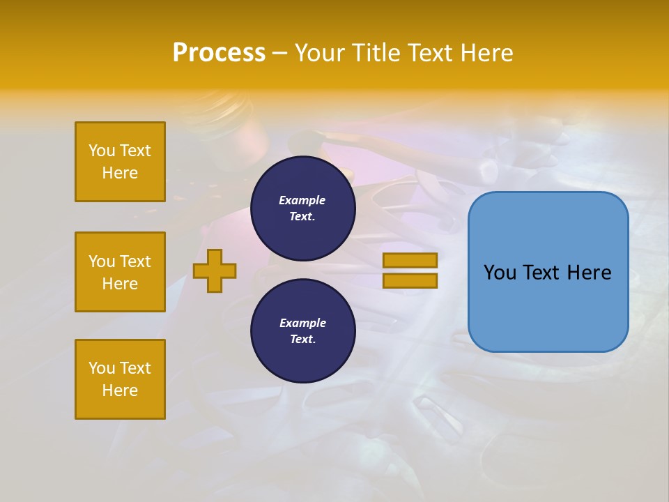 A Medical Powerpoint Presentation With A Highlighted Image PowerPoint Template