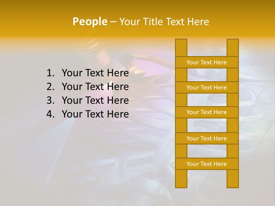 A Medical Powerpoint Presentation With A Highlighted Image PowerPoint Template
