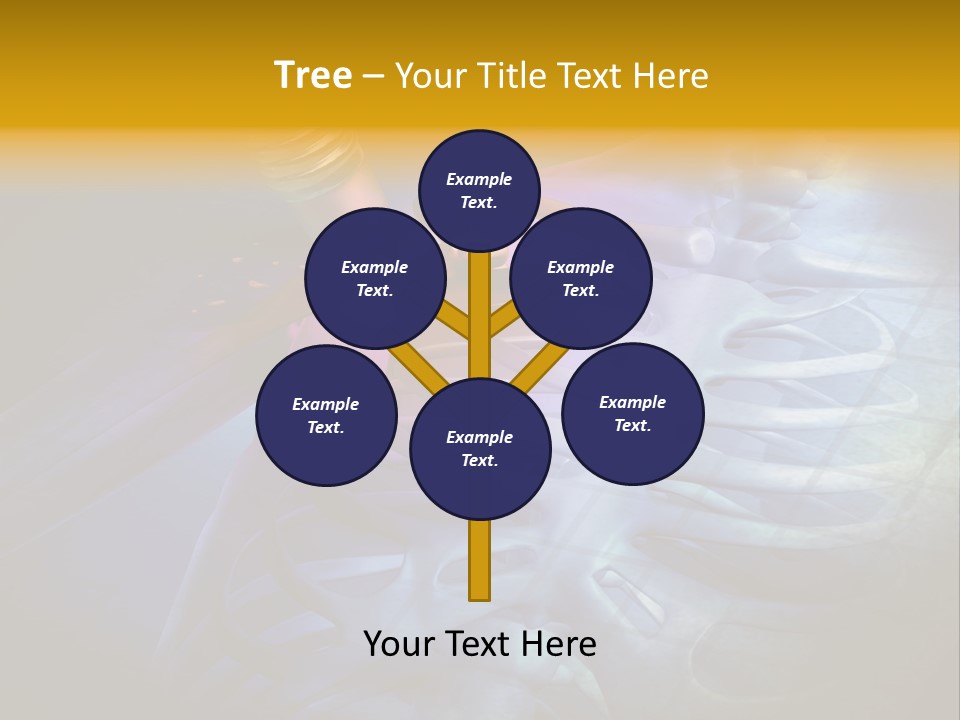 A Medical Powerpoint Presentation With A Highlighted Image PowerPoint Template