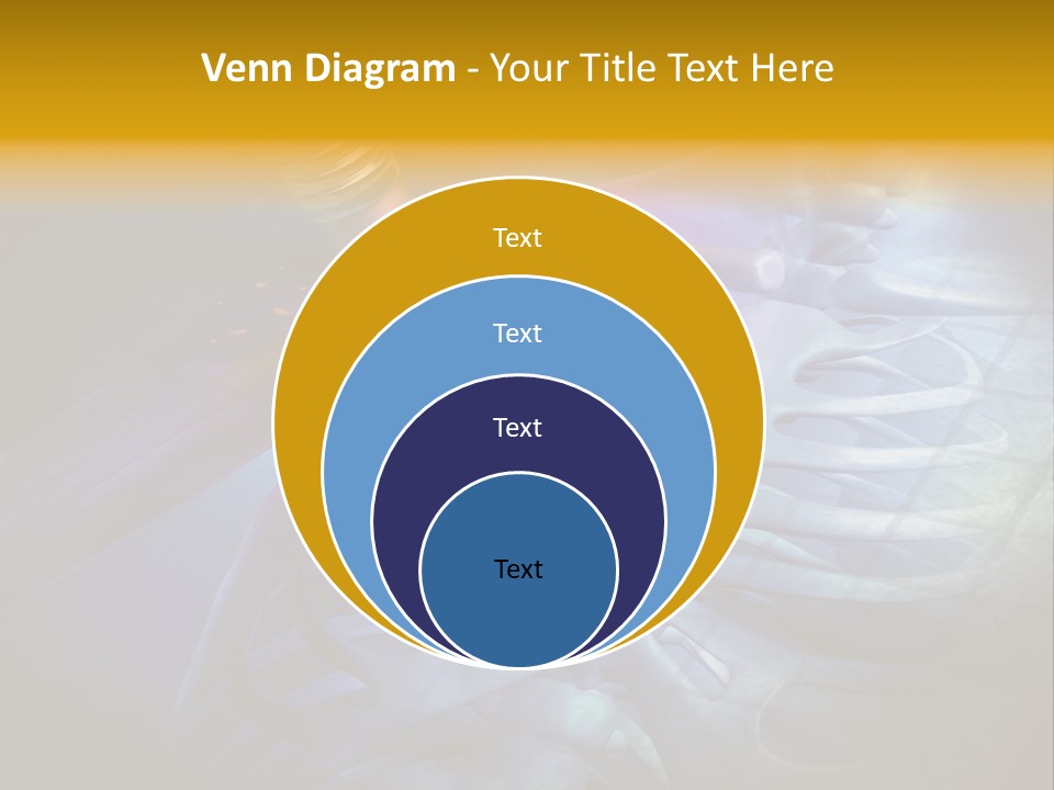 A Medical Powerpoint Presentation With A Highlighted Image PowerPoint Template