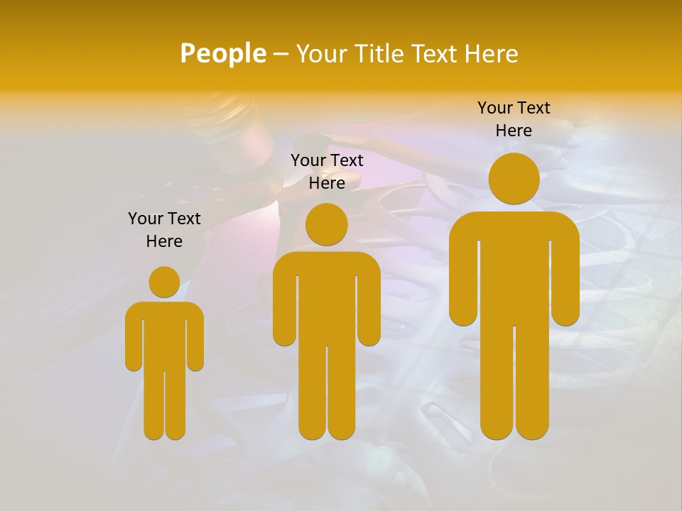 A Medical Powerpoint Presentation With A Highlighted Image PowerPoint Template