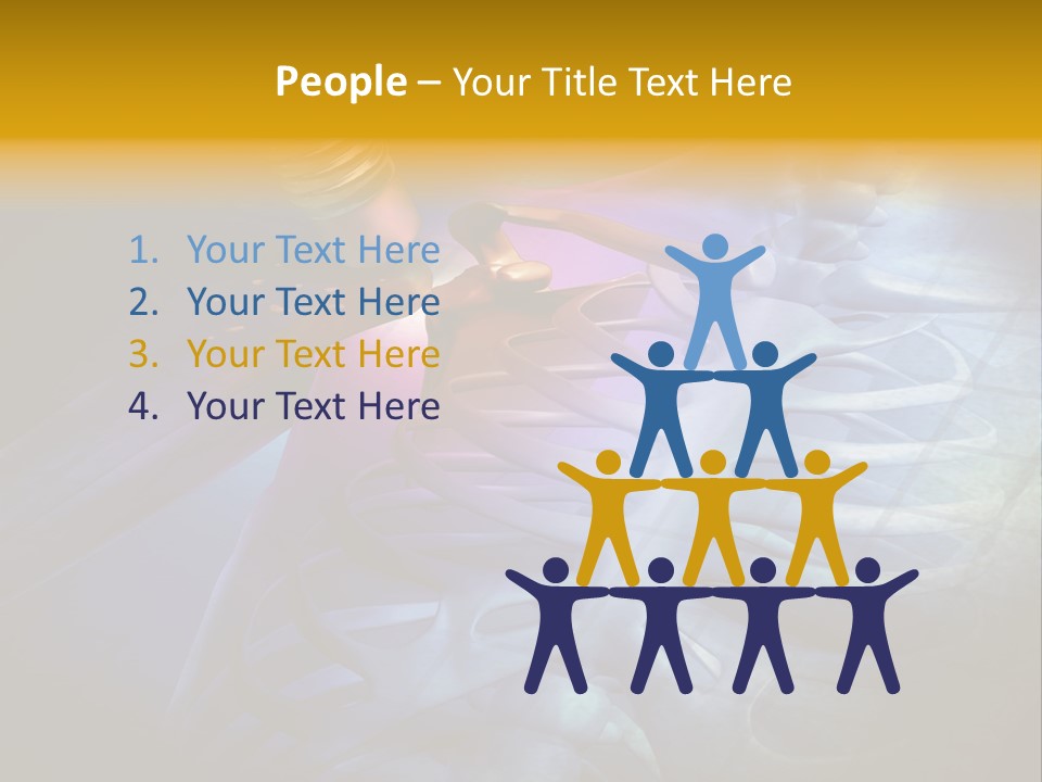 A Medical Powerpoint Presentation With A Highlighted Image PowerPoint Template