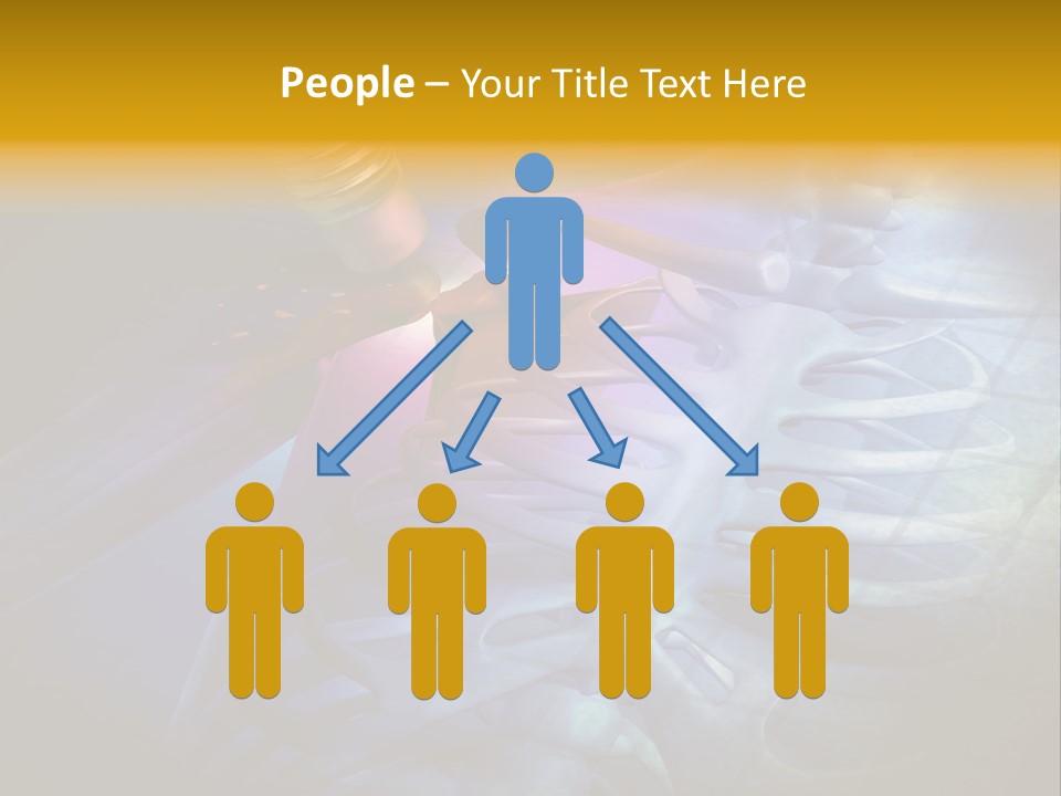 A Medical Powerpoint Presentation With A Highlighted Image PowerPoint Template