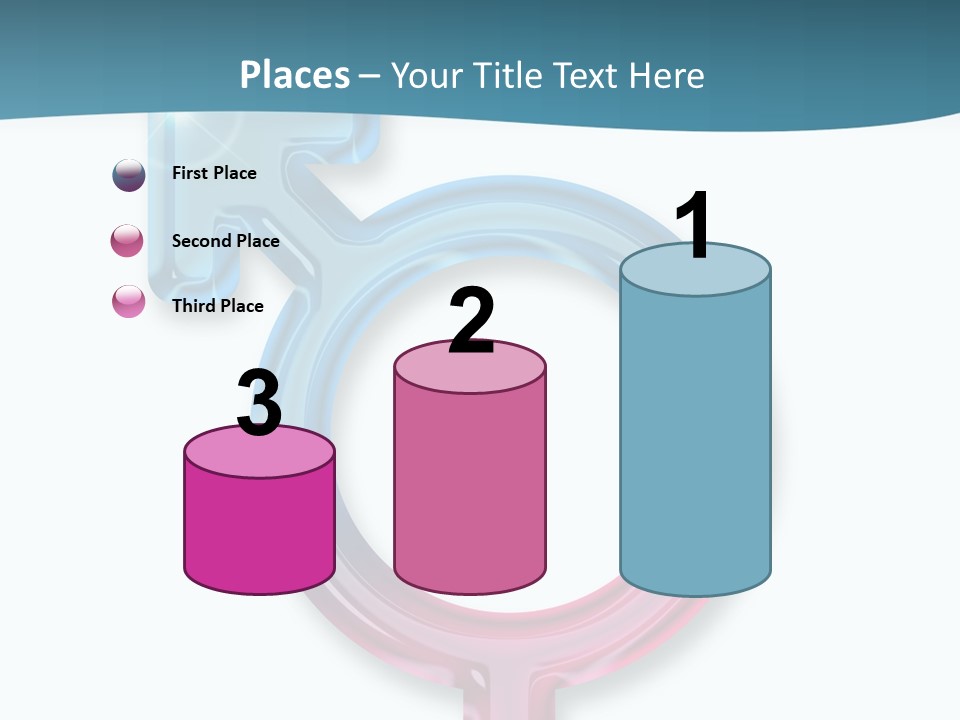 Clip Heteroual Trans PowerPoint Template