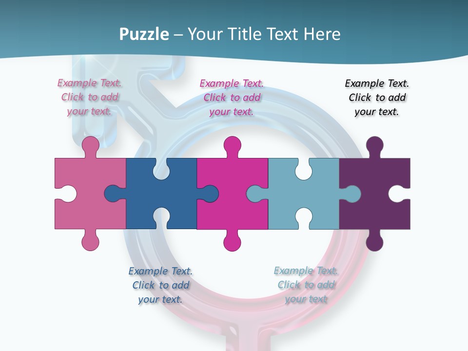 Clip Heteroual Trans PowerPoint Template