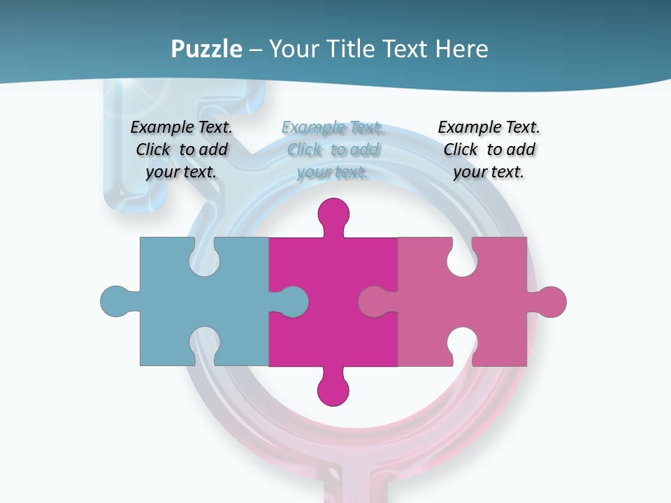 Clip Heteroual Trans PowerPoint Template