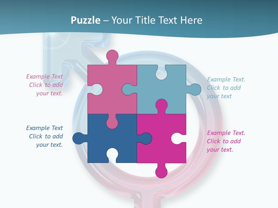 Clip Heteroual Trans PowerPoint Template