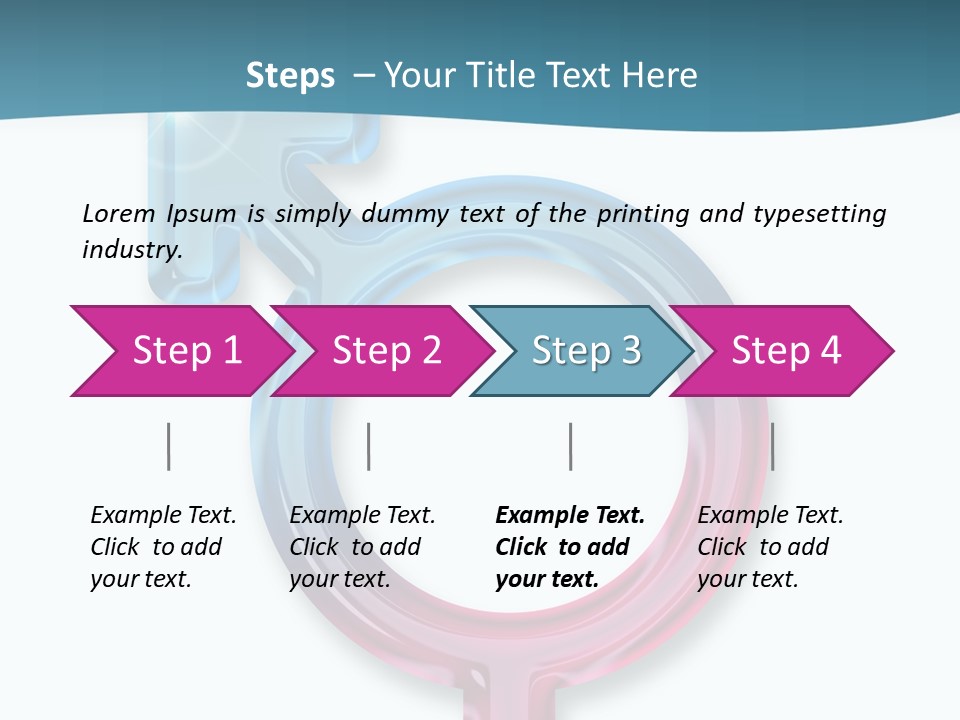 Clip Heteroual Trans PowerPoint Template