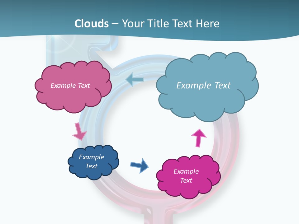 Clip Heteroual Trans PowerPoint Template