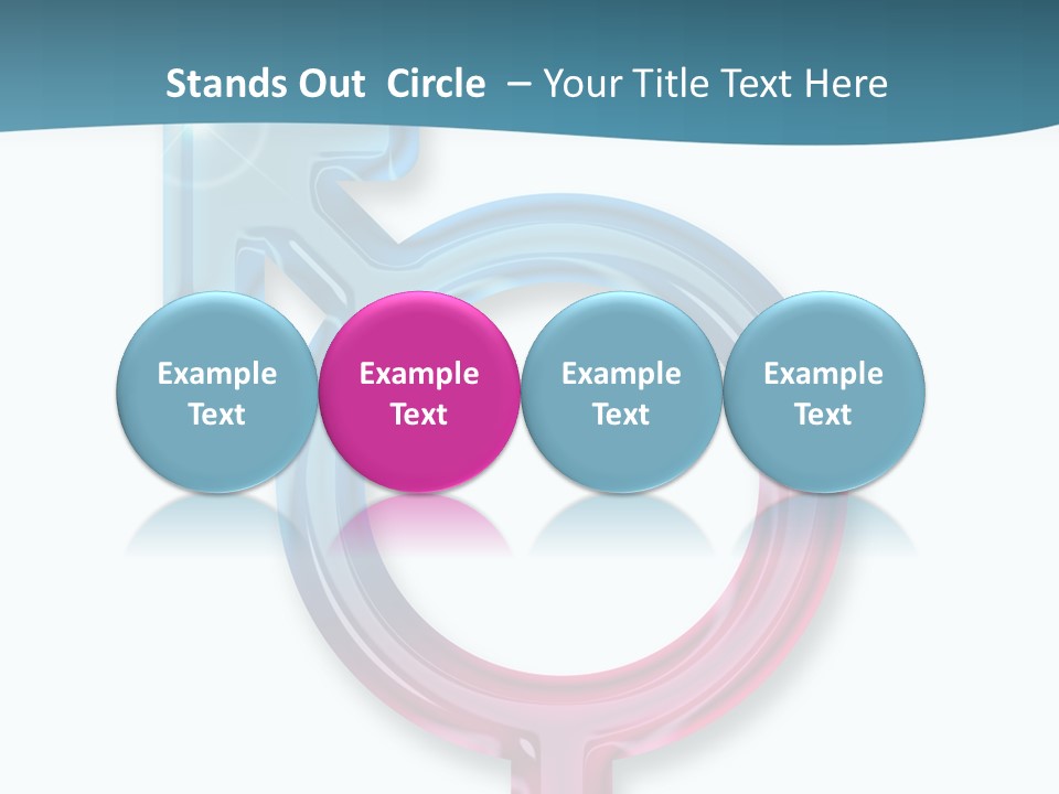 Clip Heteroual Trans PowerPoint Template