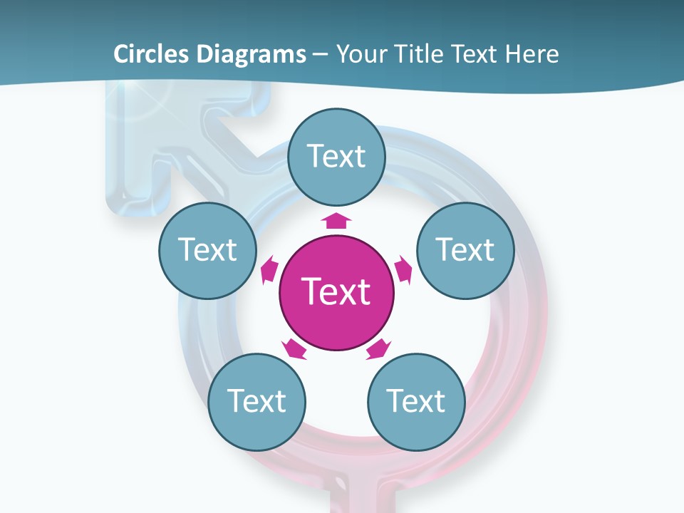 Clip Heteroual Trans PowerPoint Template