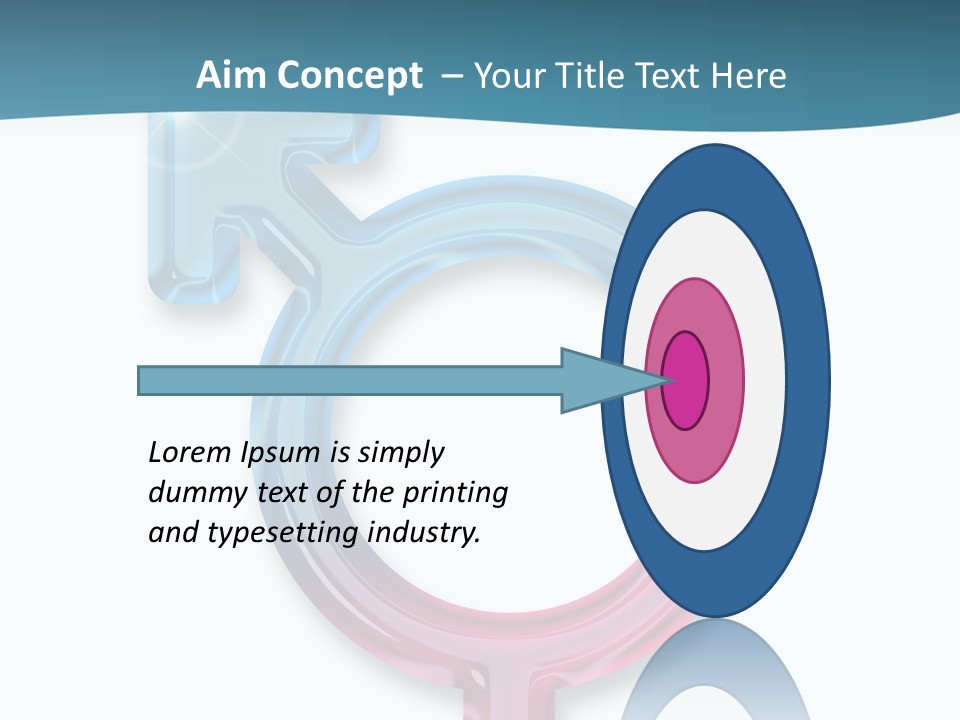 Clip Heteroual Trans PowerPoint Template