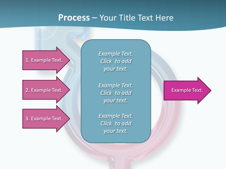 Clip Heteroual Trans PowerPoint Template