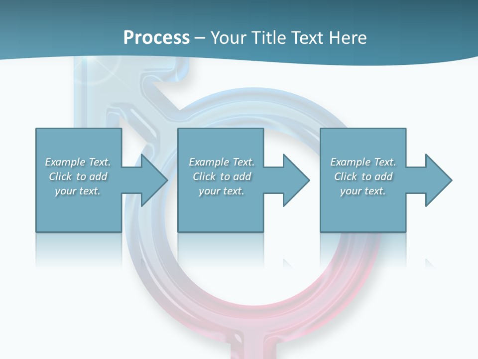 Clip Heteroual Trans PowerPoint Template