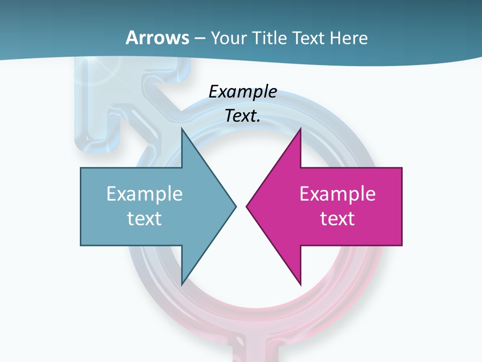 Clip Heteroual Trans PowerPoint Template