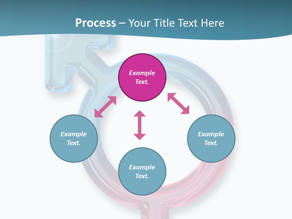 Clip Heteroual Trans PowerPoint Template