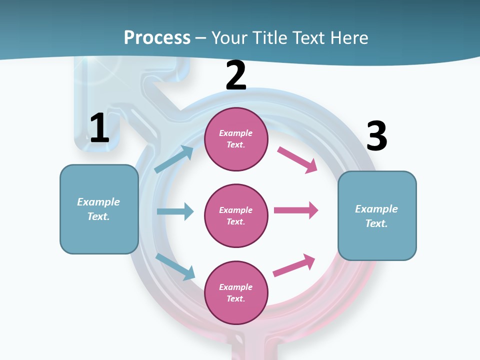 Clip Heteroual Trans PowerPoint Template