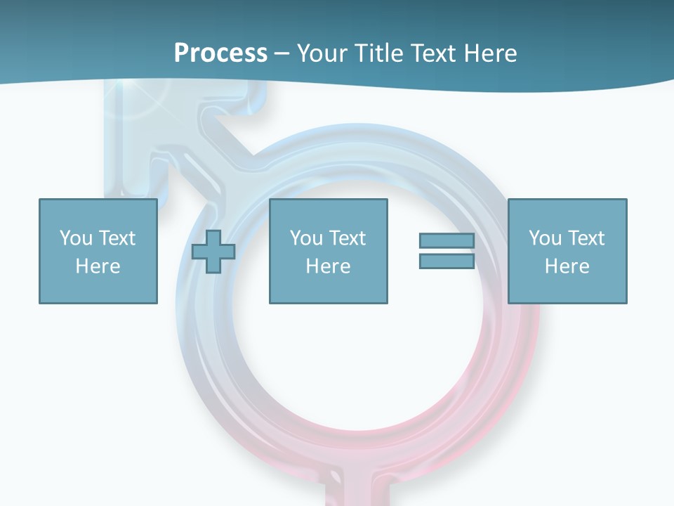 Clip Heteroual Trans PowerPoint Template