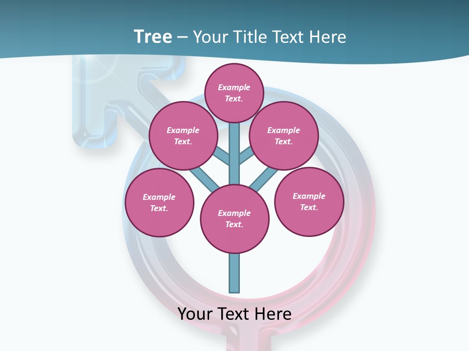 Clip Heteroual Trans PowerPoint Template