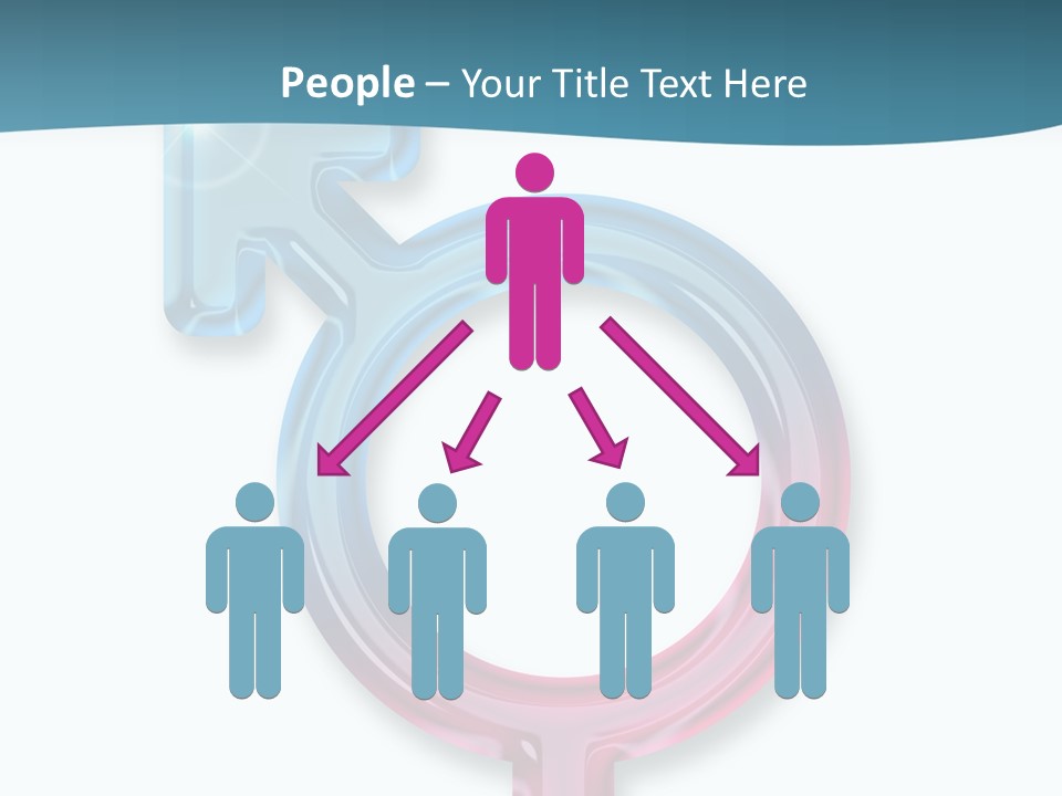 Clip Heteroual Trans PowerPoint Template