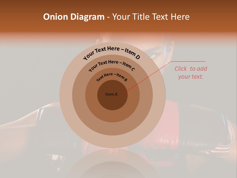 Fighter Competitive Gloves PowerPoint Template