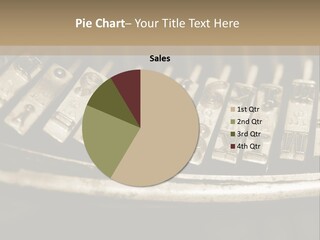 Alphabet Technology Symbol PowerPoint Template