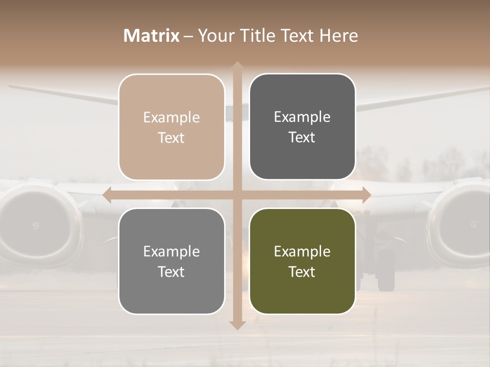 Transportation Front Depart PowerPoint Template