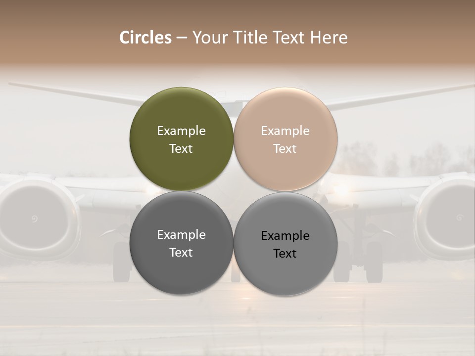 Transportation Front Depart PowerPoint Template