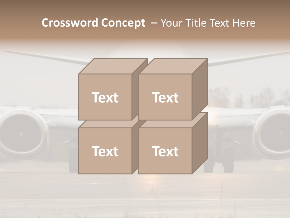 Transportation Front Depart PowerPoint Template