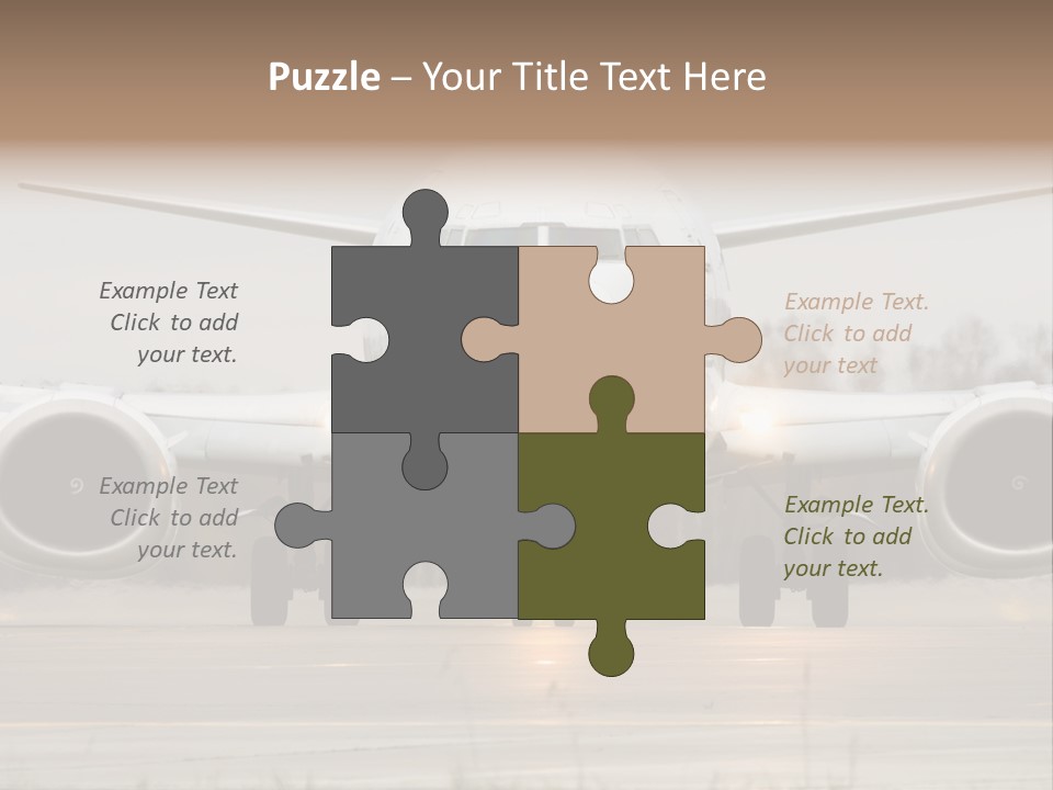 Transportation Front Depart PowerPoint Template