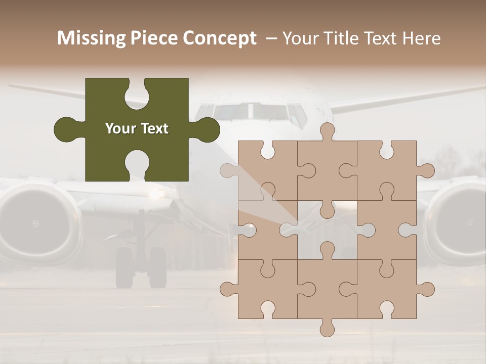 Transportation Front Depart PowerPoint Template