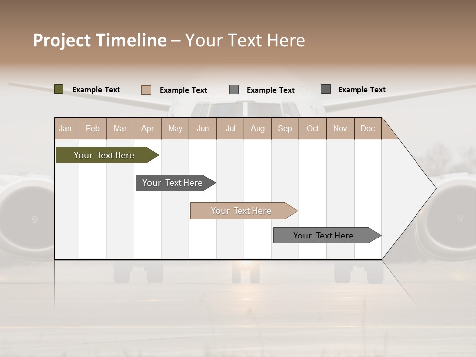 Transportation Front Depart PowerPoint Template