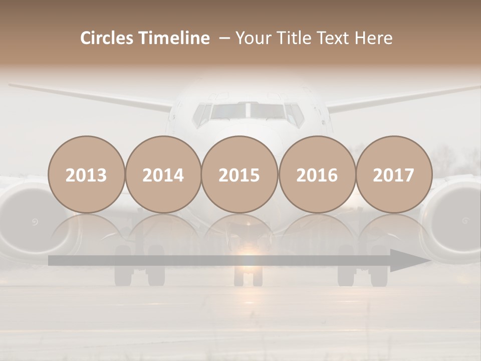 Transportation Front Depart PowerPoint Template