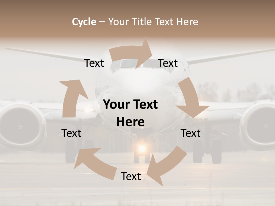 Transportation Front Depart PowerPoint Template