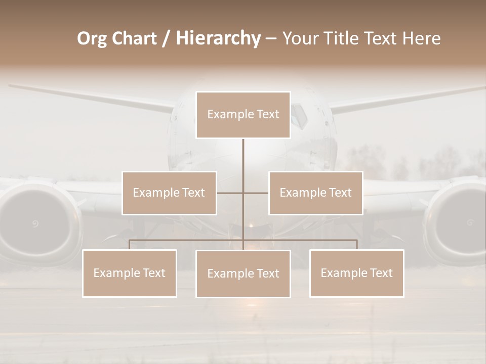 Transportation Front Depart PowerPoint Template