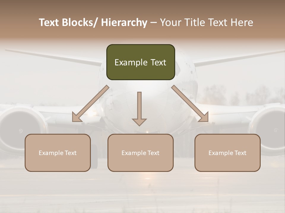 Transportation Front Depart PowerPoint Template