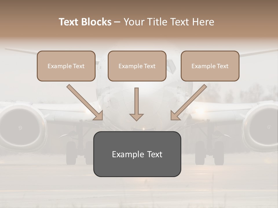 Transportation Front Depart PowerPoint Template