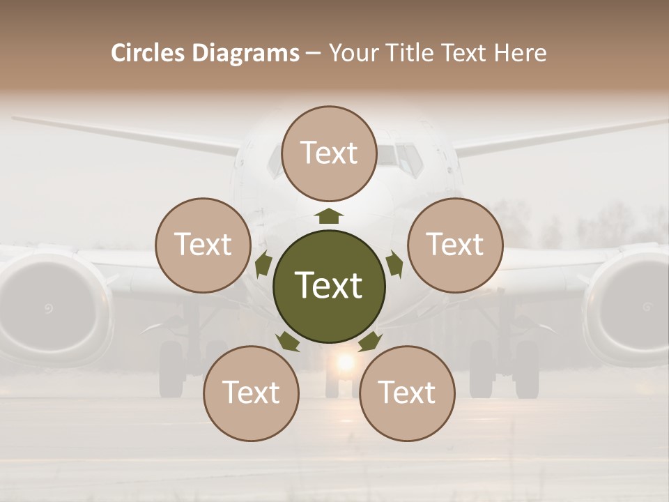 Transportation Front Depart PowerPoint Template