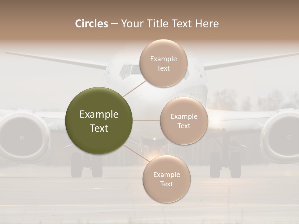 Transportation Front Depart PowerPoint Template