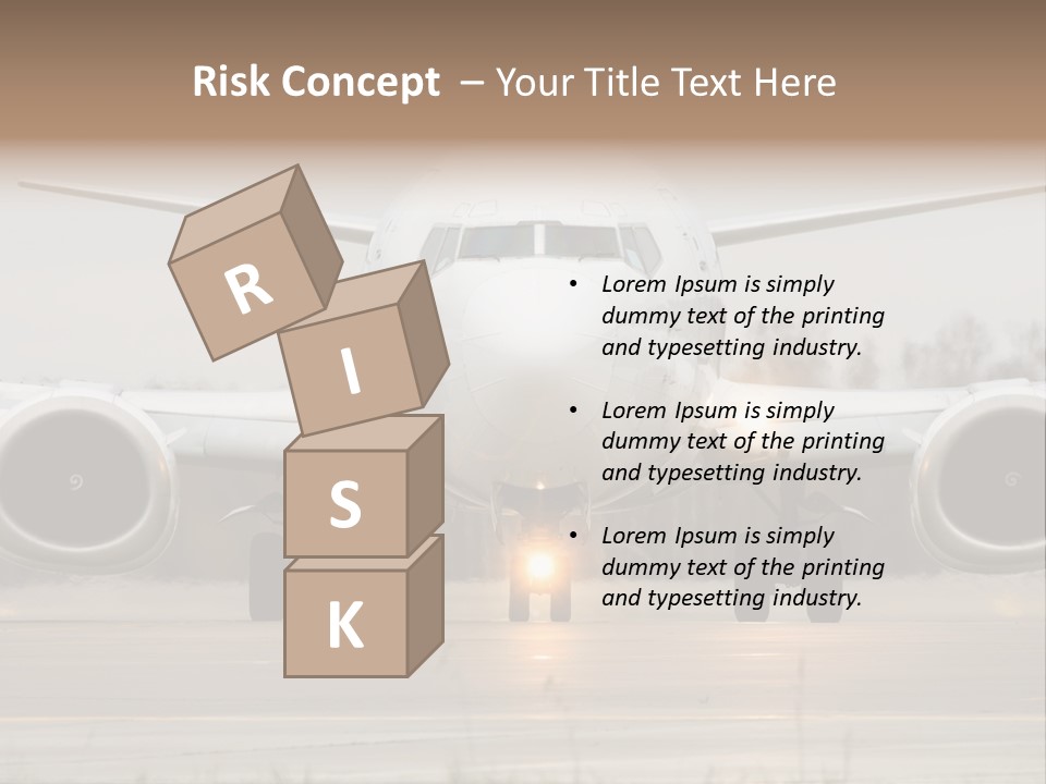 Transportation Front Depart PowerPoint Template