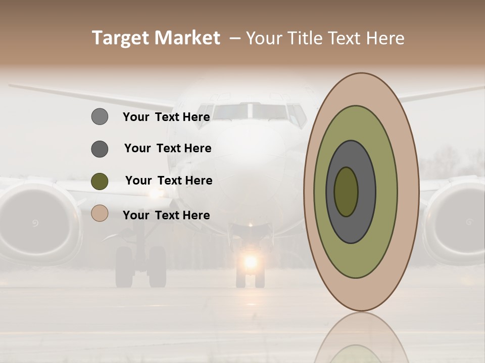 Transportation Front Depart PowerPoint Template